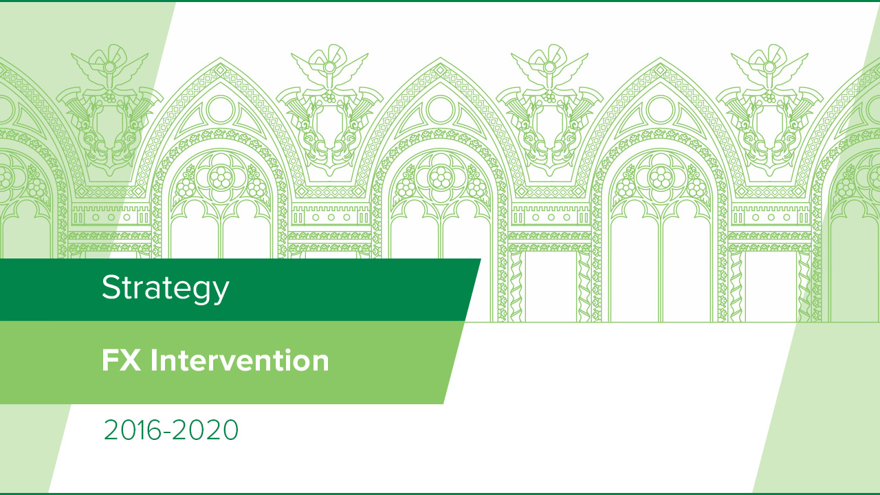 Foreign Exchange Intervention Strategy of the National Bank of Ukraine for 2016-2020